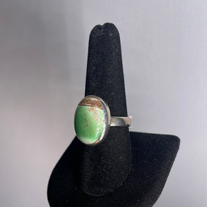 Variscite Size 9 Sterling Silver Ring