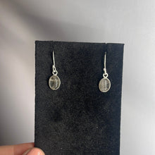 Load image into Gallery viewer, Tourmaline In Quartz Sterling Silver Earrings