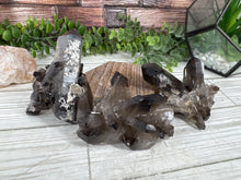 Load image into Gallery viewer, Smoky Quartz Cluster