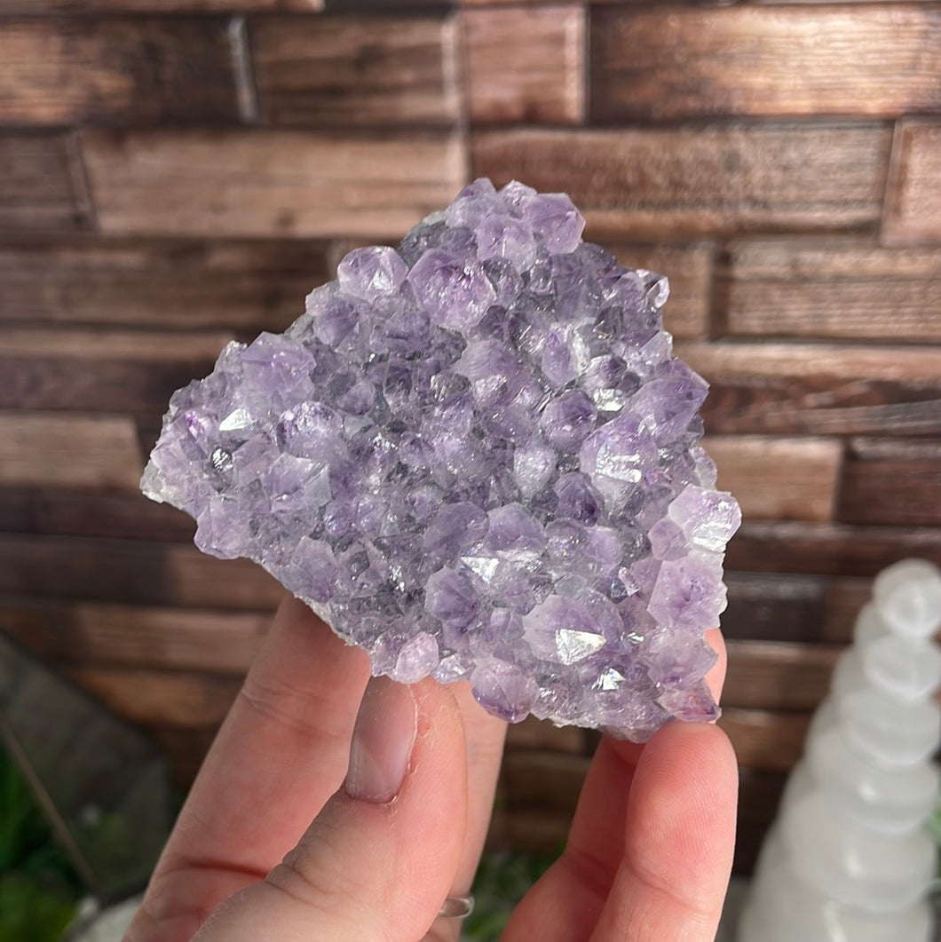 Purple amethyst cluster deals