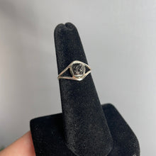 Load image into Gallery viewer, Shungite Size 6 Sterling Silver Ring