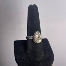 Load image into Gallery viewer, Pyrite Size 9 Sterling Silver Ring