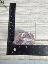 Load image into Gallery viewer, Lepidolite Half-Polished Standing Freeform