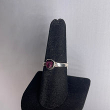 Load image into Gallery viewer, Watermelon Tourmaline Size 8 Sterling Silver Ring