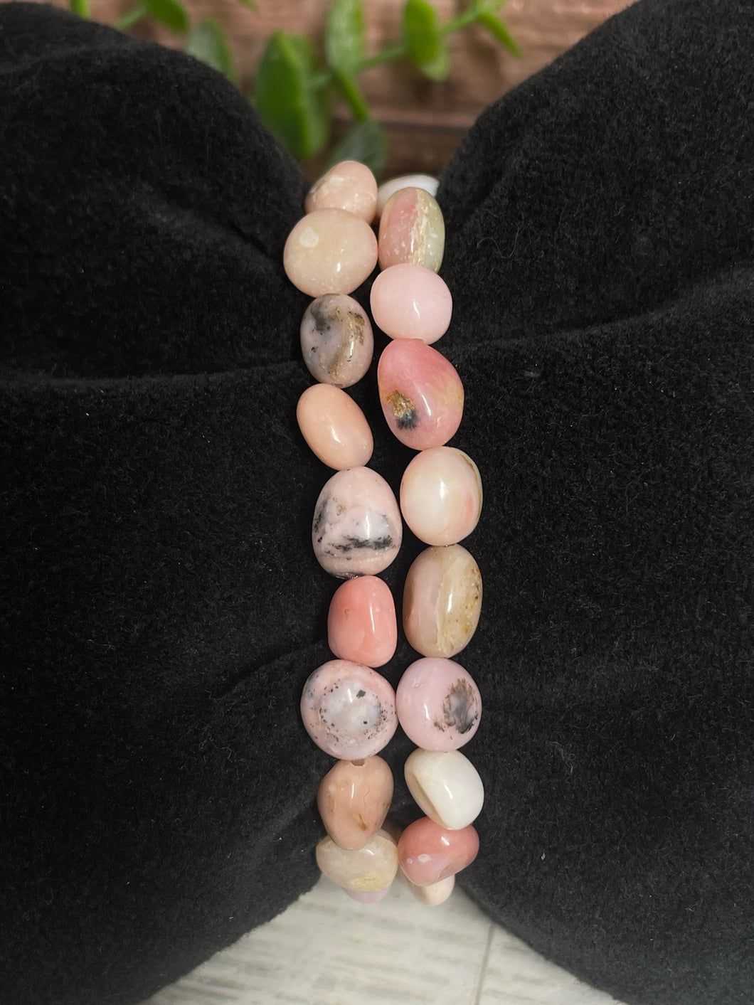 Pink Opal Freeform Bracelet