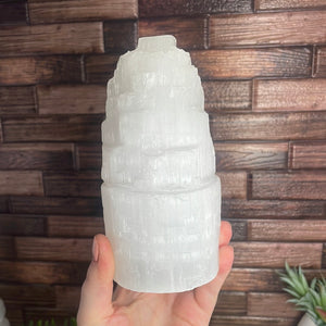 Selenite Lamp