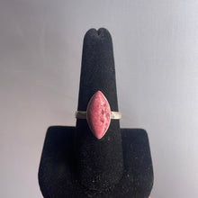Load image into Gallery viewer, Pink Thulite Size 9 Sterling Silver Ring