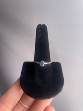 Load image into Gallery viewer, Amethyst SZ 9 Sterling Silver Ring