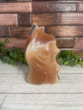 Load image into Gallery viewer, Honey Calcite Flame