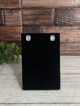 Load image into Gallery viewer, Moonstone Sterling Silver Stud Earrings