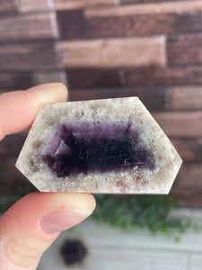 Tropiche Amethyst Half-Polished