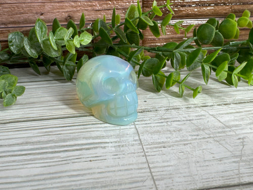 Opalite Skull