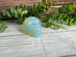 Opalite Skull