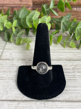 Load image into Gallery viewer, Tourmaline In Quartz SZ 11 Sterling Silver Ring