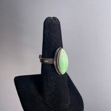 Load image into Gallery viewer, Variscite Size 7 Sterling Silver Ring