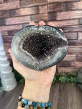 Load image into Gallery viewer, Amethyst &amp; Agate Heart