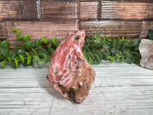 Load image into Gallery viewer, Rhodochrosite Frog Carving