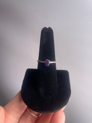 Amethyst SZ 7 Sterling Silver Ring