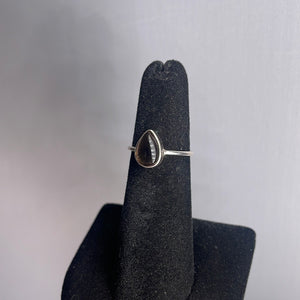 Smoky Quartz Size 5 Sterling Silver Ring