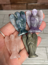 Load image into Gallery viewer, Crystal Angel Carving Small