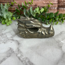 Load image into Gallery viewer, Pyrite Dragon Head