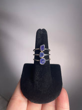 Load image into Gallery viewer, Tanzanite SZ 7 Sterling Silver Ring