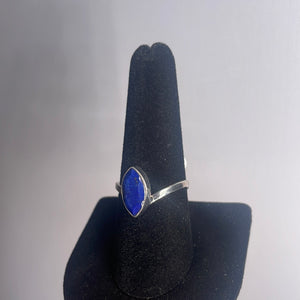 Lapis Lazuli Size 9 Sterling Silver Ring