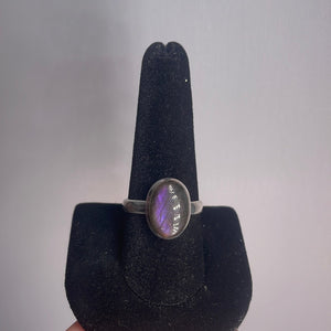 Labradorite Size 10 Sterling Silver Ring