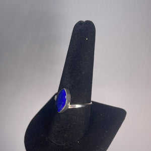 Lapis Lazuli Size 10 Sterling Silver Ring