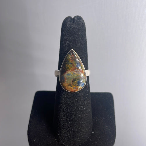 Pietersite Size 7 Sterling Silver Ring