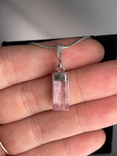 Load image into Gallery viewer, Kunzite Sterling Silver Pendant