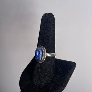 Blue Kyanite Size 9 Sterling Silver Ring