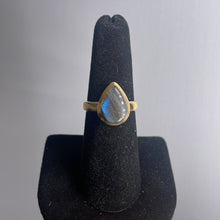 Load image into Gallery viewer, Labradorite Size 7 14k Gold Ring