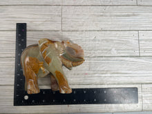 Load image into Gallery viewer, Onyx Elephant Carving