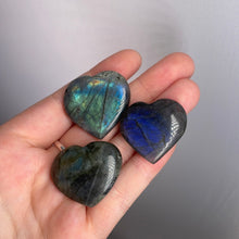 Load image into Gallery viewer, Labradorite Heart Small