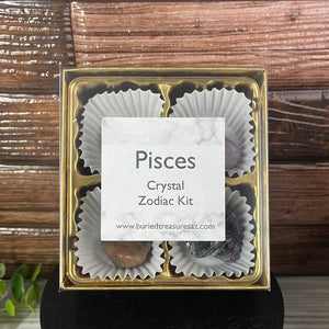 Pisces Zodiac Crystal Kit