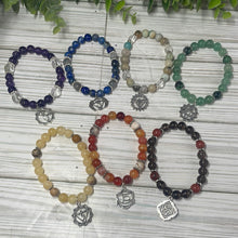 Load image into Gallery viewer, Crystal Chakra Bracelet - Multiple Options Available