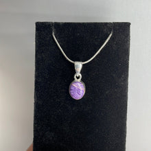 Load image into Gallery viewer, Charoite Sterling Silver Pendant