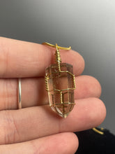 Load image into Gallery viewer, Citrine Wire-Wrapped Pendant