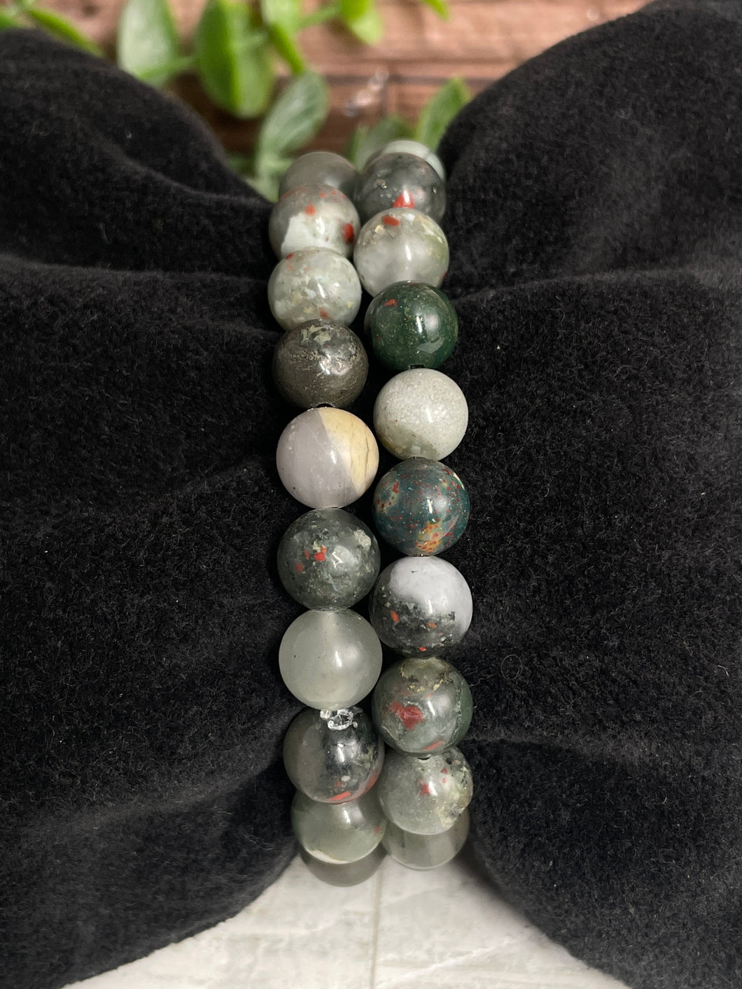 Bloodstone Crystal Bracelet