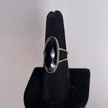 Load image into Gallery viewer, Black Onyx Size 8 Sterling Silver Ring