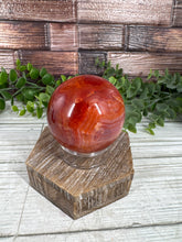 Load image into Gallery viewer, Carnelian Sphere