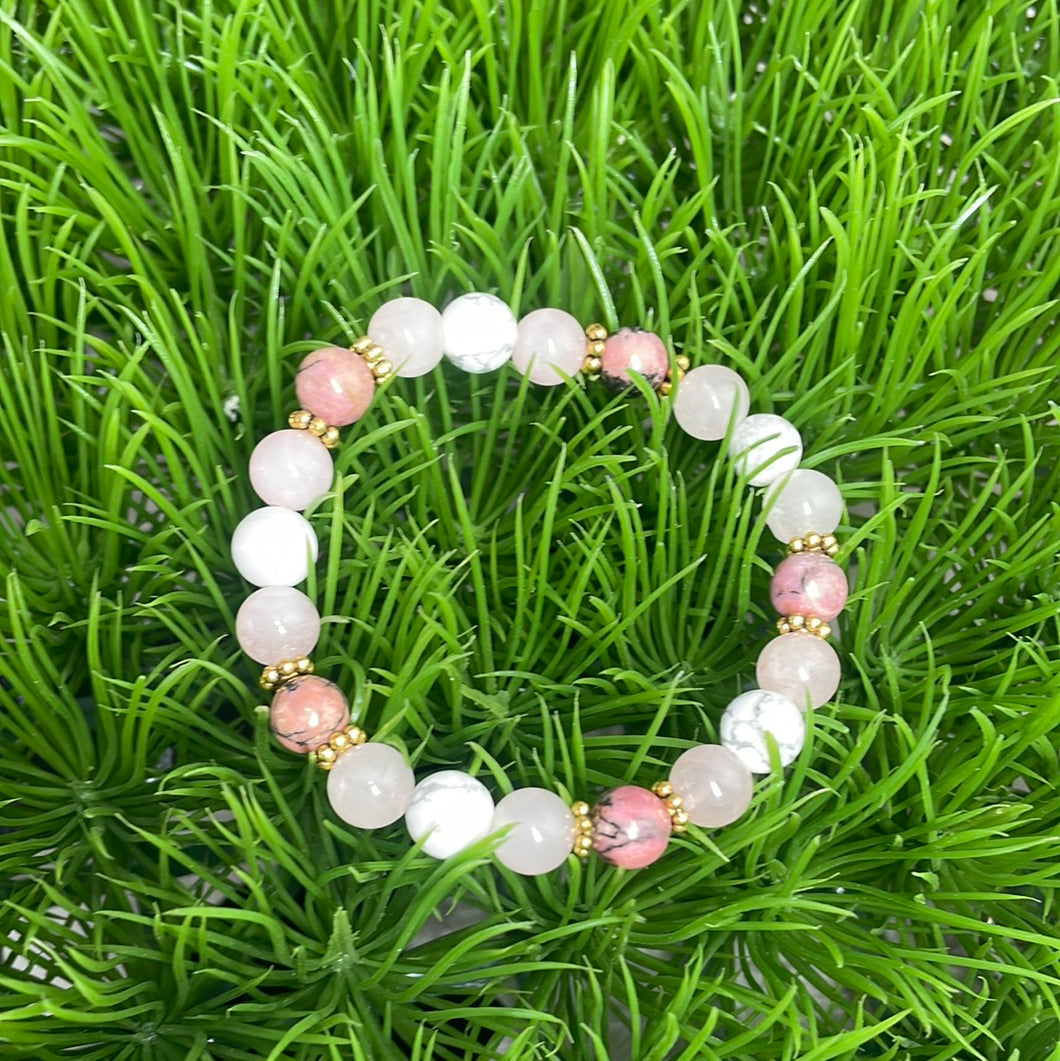 Amazon.com: Black Tourmaline Selenite Couple Healing Bracelets For Love  Crystal Bracelets Gifts For Her Men Woman String Adjustable Bracelet :  Handmade Products