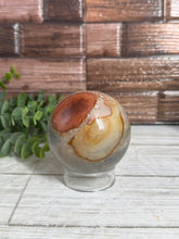 Load image into Gallery viewer, Polychrome Jasper Sphere