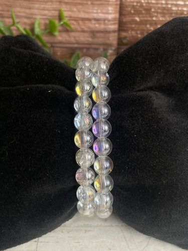 Angel Aura Quartz Crystal Bracelet