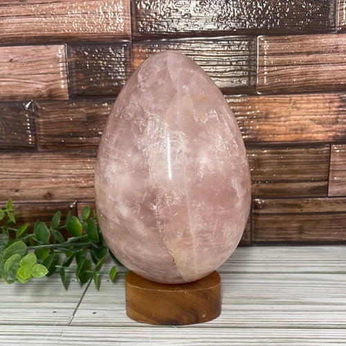 Rose Quartz Large Egg