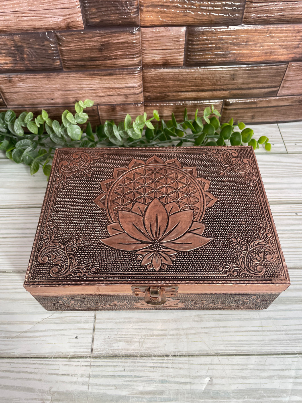 Bronze Metal Box