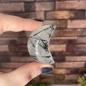 Tourmaline In Quartz Moon