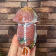Load image into Gallery viewer, Desert Jasper Mushroom Carving