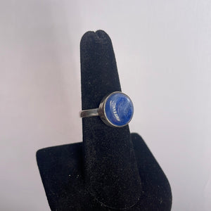Blue Kyanite Size 8 Sterling Silver Ring